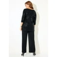 thumbnail image 2 of Catherines Women's Plus Size Allover Sequin Tunic, 2 of 3