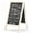 Whitewashed, variant on A-Frame Chalkboard Wood Rustic BLACK 48" x 24",Sandwich Board Signs Outdoor Office Party Cafe Shop Restaurant