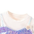 thumbnail image 5 of Baby Girl Sequins Dress Infant Toddler Tutu Flower Girls Wedding Birthday Party Dresses, 5 of 9