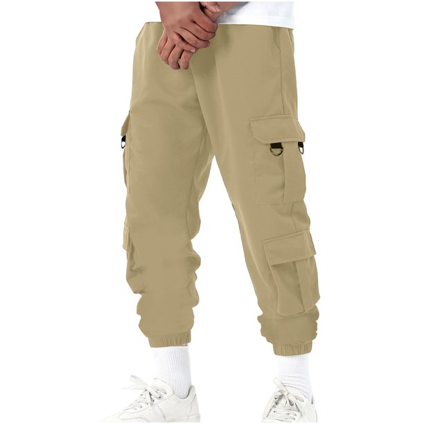 Pantalones largos para hombre, moda de primavera e invierno, pantalones deportivos casuales, pantalones para hombre