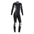 thumbnail image 4 of Eigraketly Traje de buceo Material de nylon Buena elasticidad Traje de baño amigable con la piel Protector solar fuerte Traje de neopreno con bordes de Deportes acuáticos Negro L Eigraketly OD020703-04, 4 of 6