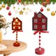 thumbnail image 5 of Jardín Señal Parada Aquí Papá Noel LED Cálida para Oficina en Casa, 5 of 9