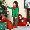 thumbnail image 3 of Pijamas de Navidad para niños, niñas, elfo, Papá Noel, ropa de dormir para niños pequeños, Navidad con sombrero, ropa de dormir, regalo de Año Nuevo, ropa de 2 a 14 años, 3 of 4
