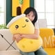 thumbnail image 4 of Peluches de té de burbujas de tamaño gigante, 22-70cm, té de la leche blando, almohada Boba, Peluche, helado, frutas, zumo, bebida, botella, accesorio de decoración, regalo, 4 of 5