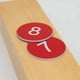 thumbnail image 4 of Etiquetas de números de plástico Etiquetas numeradas grabadas Etiquetas de identificación Etiquetas clave sin agujero, 4 of 5