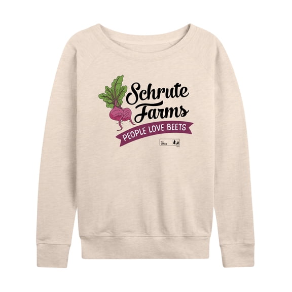 The Office - Schrute Farms - Women's Lightweight French Terry Long Sleeve Shirt