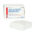 thumbnail image 4 of Henry Schein 200/Pack Non-Sterile Gauze Pads 4’’ x 4’’ for Wound Dressing Gauze Sponge-Pads for Wound Care - 8-Ply - 100% Cotton & Highly Absorbent - 20 Packs (200/Pack), 4 of 4