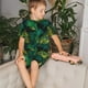 thumbnail image 4 of Balery Peacock Feathers2 Conjunto de Pijama Infantil de Manga Corta con Estampado – Ropa de Dormir de Algodón Suave-X-Large, 4 of 6