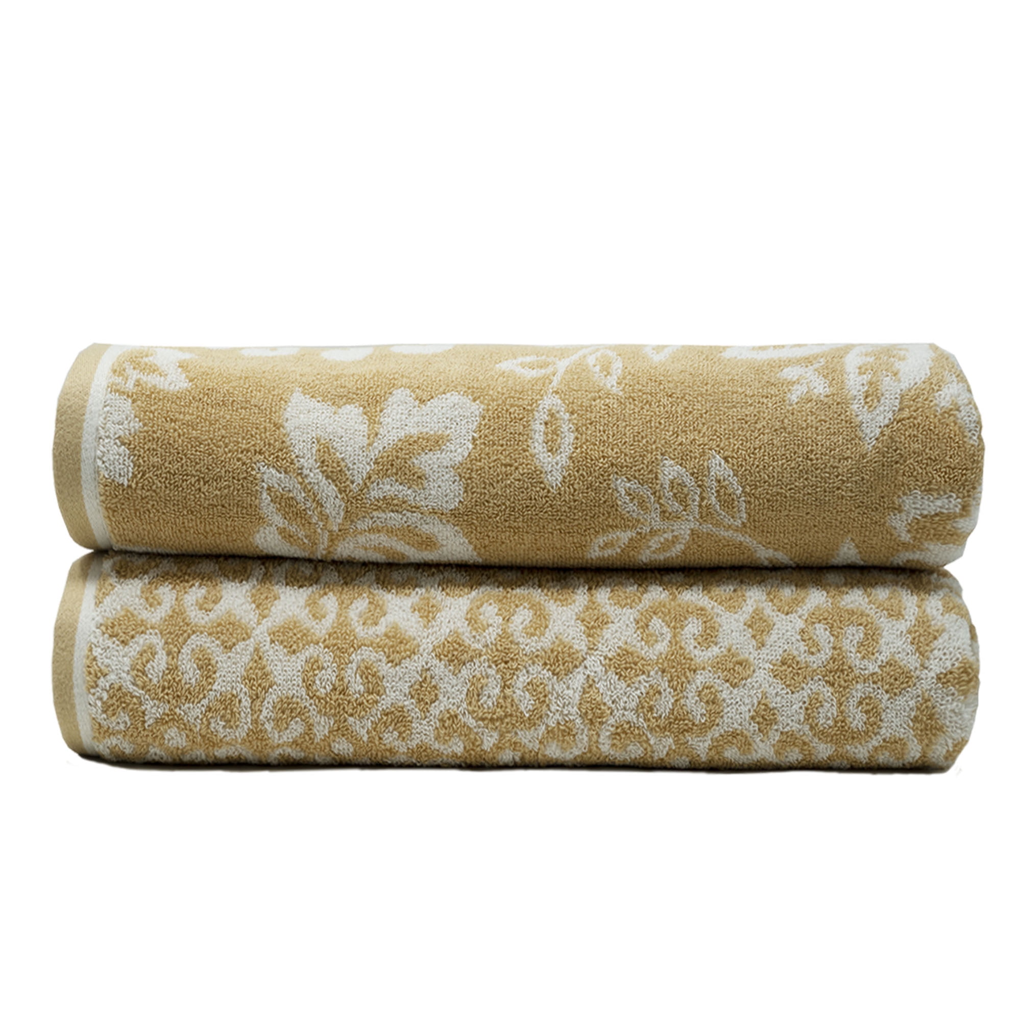 Trident Fusion 100 Cotton, 2 Piece Set2 Piece Bath Towels, 500 GSM