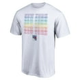 thumbnail image 2 of Men's White New York Rangers City Pride T-Shirt, 2 of 2