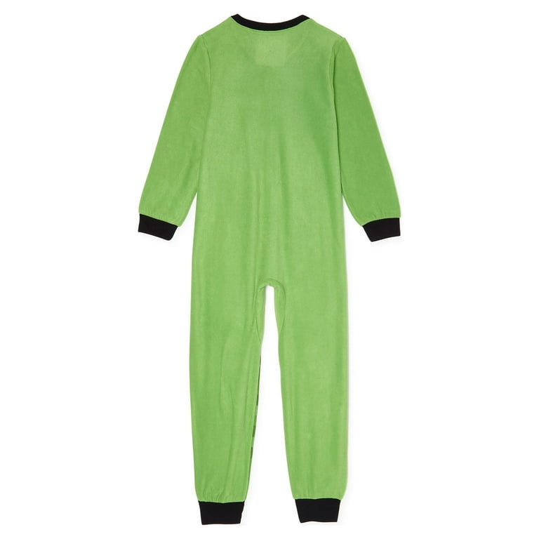 Minecraft Boys Pajama Blanket Sleeper Sizes 4 12