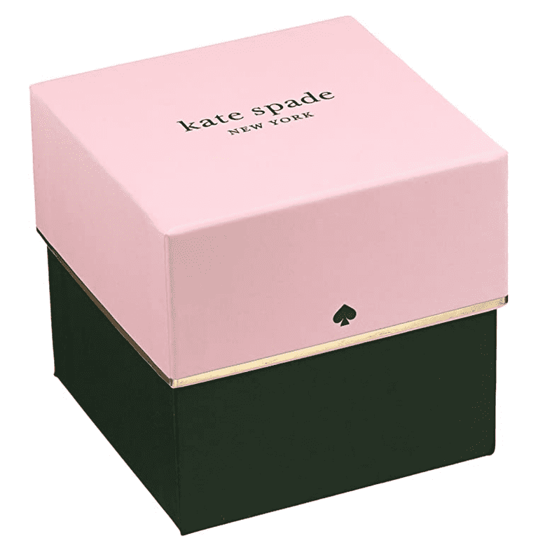 NWT KateSpade NY metro three-hand blush leather watch retail $198 Box included Kate Spade NY Womens Going Places Metro Watch, Blue Map Dial  main image 3