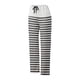 thumbnail image 3 of Gibobby pantalones de mezclilla mujer Pantalones de yoga sueltos con estampado de cintura elástica y tira de bolsillo de cintura alta para mujer Pantalones largos casuales (Gris, M), 3 of 5
