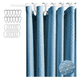 thumbnail image 1 of Cortina De Baño 1.8m*2m Tela Lavable Ducha Doble Impermeable Xtellar azul, 1 of 4