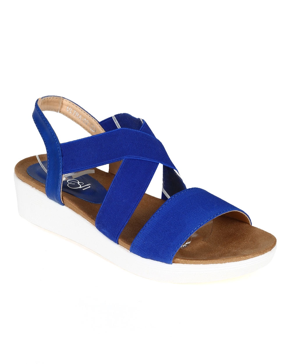 criss cross open toe sandals