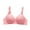 Pink 01, variant on Bras for Women Full Coverage Plus Size Adjustable Strap Comfort Wirefree Push Up Everyday Bras Beige 3XL