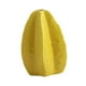 thumbnail image 5 of Jarrón de cerámica con forma de flor para plantas, decoración minimalista Amarillo, 5 of 9