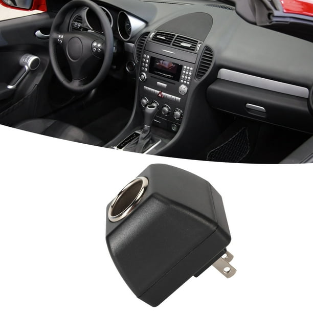 Adaptador de Fuente de Alimentacia Convertidor de Encendedor de Cigarros para Cargar CA A CC 12 V 1,5 A