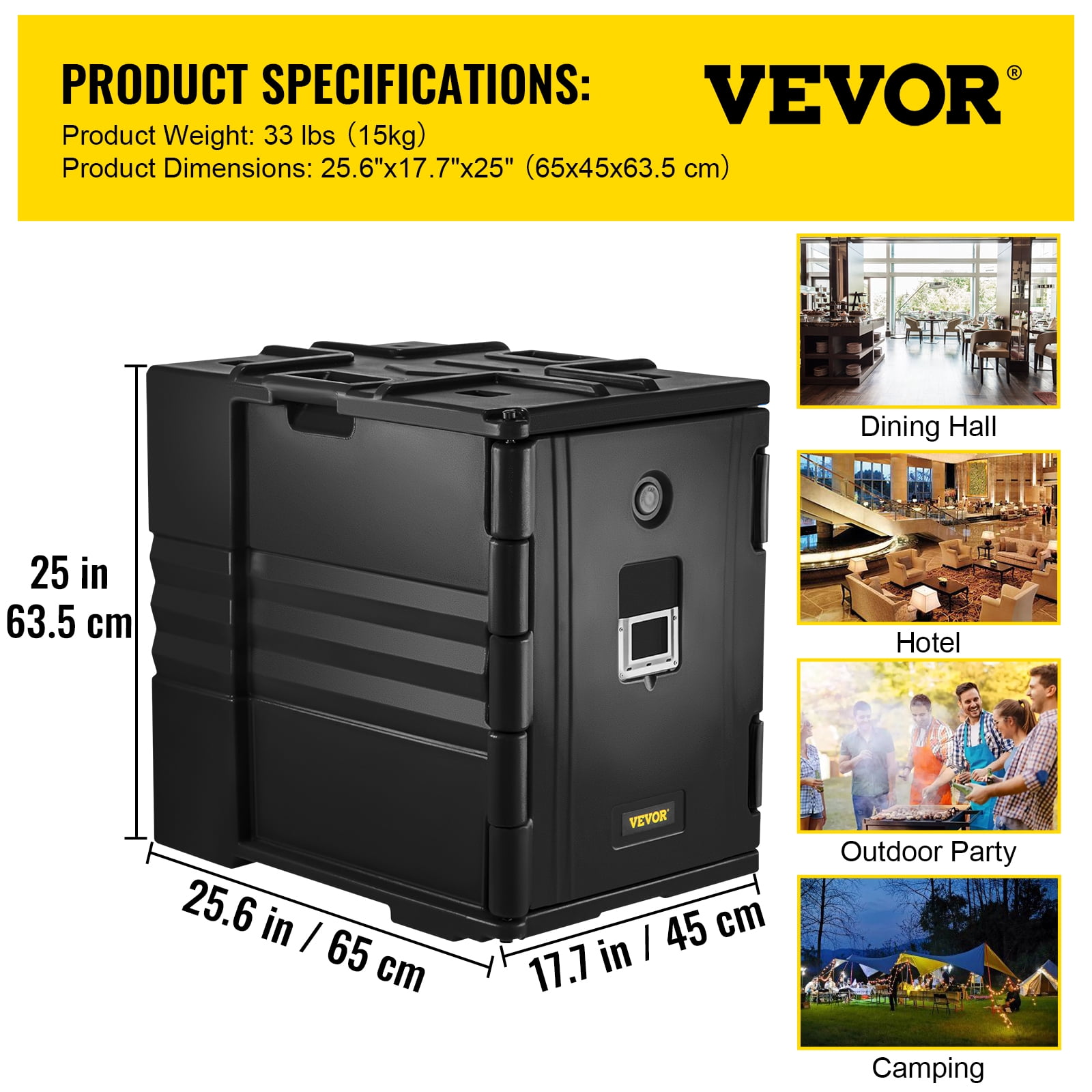 VEVOR Insulated Food Pan Carrier 82 Qt. Hot Box for Catering Food Box  Carrier with Double Buckles for Restaurant, Blue SPBWXL90-A90LMTOEV0 - The  Home Depot