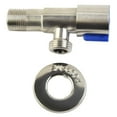 thumbnail image 6 of Stainless Steel Triangle Valve Toilet Water Stop Valve Water Heater Valve, 6 of 9