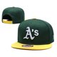 thumbnail image 3 of New Topi Era MLB Oakland Athletics A's Gorra Hombres Mujeres Snapback Hip Hop Sombrero Plano, 3 of 3