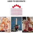 thumbnail image 5 of 20 Decoración navideña para botellas de vino (roja), 5 of 5
