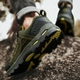 thumbnail image 6 of Men's Outdoor Waterproof Hiking Shoes Lightweight Non-Slip Trailing Trekking Sneakers for All Season Camping Walking Work Climbing Shoe, 6 of 9