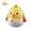 Yellow, variant on Chick Roly Poly Tumbler Toy, Baby Wobble Rattle Toy, Blinking Eyes Early Educational Sensory Toy, Crawling Practice Developmental Play Toy for Toddlers Boys Girls, Baby Shower Gift, Yellow