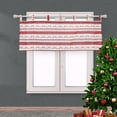 thumbnail image 3 of Cenefa de Navidad Zulema suave y corta para ventana de puerta 137x61cm, 3 of 8