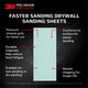 thumbnail image 4 of Hojas de lijado 3M Pro Grade Precision Faster 100 Grit, paquete de 5, 4 of 9