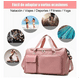 thumbnail image 3 of Maleta Mochila Gym Deportiva Fitness Bag de Viaje Mujer, Rosa, 3 of 5