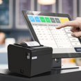 thumbnail image 2 of Rongta POS Receipt Printer, 80mm Thermal Printer, ESC/POS, Restaurant Kitchen Printer with Auto Cutter Support Cash Drawer,USB Serial Ethernet Receipts Printer for Small, 2 of 6