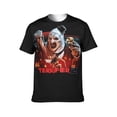 thumbnail image 6 of Terrifier T-Shirts for Men, Casual Crew Neck Tee Shirts, Unisex Short Sleeve Tops, S-3XL, 6 of 8