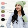 thumbnail image 3 of Britt's Knits Powder Knit Screen-Compatible Gloves - Green (Womens), 3 of 6