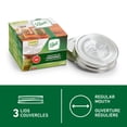 thumbnail image 1 of Ball Stainless Steel Mason Jar Lids, Regular Mouth, 3 Pack, 1 of 5