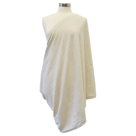 Itzy Ritzy Nursing Happens™ Luxury Collection Infinity Breastfeeding Scarf with Leather Cuff, Oatmeal