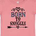 thumbnail image 4 of Inktastic Born to Snuggle Boys or Girls Baby T-Shirt, 4 of 5