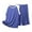 Blue, variant on Tnhcen Men's Summer Sleepwear Modal Pajama Set, Loose Fit Color Block Tank Top & Drawstring Pants, Plus Size XL-5XL, Soft Breathable Modal Home Wear