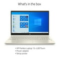 thumbnail image 6 of HP Pavilion 15.6", Intel Core i7, 8GB RAM, 512GB SSB+32GB Optane, Lunar Gold, 6 of 10