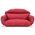 thumbnail image 1 of Afuera Living Coussin de Chaise Balançoire Oeuf Double pour 2 Personnes, Rouge, 1 of 5