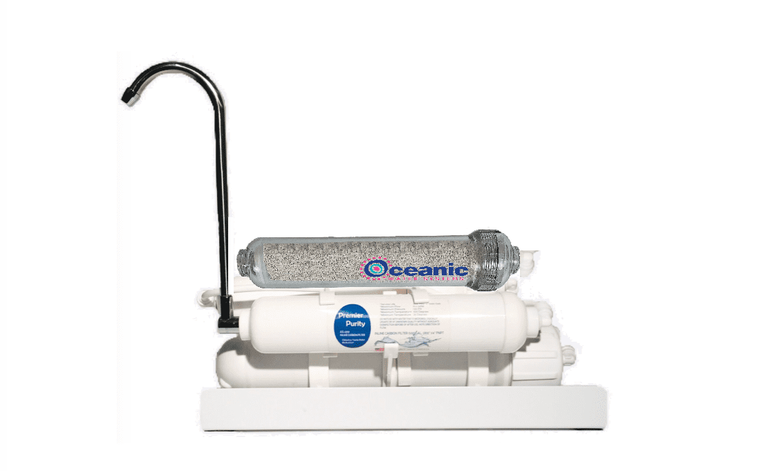 Home Counter Top Reverse Osmosis Alkaline Water Filter System Low