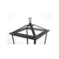 thumbnail image 5 of Elegant Lighting Oxford 7 inch Outdoor Pendant in Black, 5 of 7