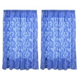 thumbnail image 2 of Cqxid Rideau à Moins de 10 $ Vignes Feuilles Tulle Porte Fenêtre Rideau Draperie Panneau Voile Foulard, 2 of 9