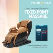 [LM] 3D+@ Latest Technology SL-Track Auto Extension Kahuna Massage Chair LM-6800T White/Camel
