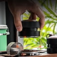 thumbnail image 3 of Removable Ergonomic Walnut and Stainless Steel Self-Gravity Coffee Distributor, 3 of 11