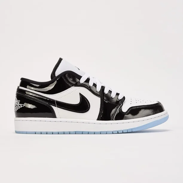 N I-K-E A i r-Jor-dan 1 Low SE Concord Black/White DV1309-100 Men Size 7-13 Brand New