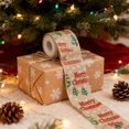 thumbnail image 4 of Apeya Cute Burlap Ribbon Christmas Plaid Snowflake Tree Stocking Pattern 2.5 Inch 5 Yards for Gift Wrapping Wreath Bows Holiday DIY Crafts Decoration, 4 of 4