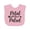 AD-Pink, variant on Inktastic Petal Patrol Flower Arrow Wedding Theme Girls Baby Bib