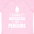 thumbnail image 4 of Inktastic Easily Distracted by Penguins Boys or Girls Baby Bodysuit, 4 of 5