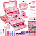 thumbnail image 1 of Kit de maquillaje HERAPFANN Kids para niñas de 4 a 12 años, 57 unidades, 1 of 7